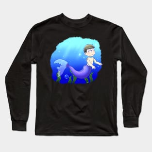 Osomatsu-san : Ichimatsu chibi (Merman) Long Sleeve T-Shirt